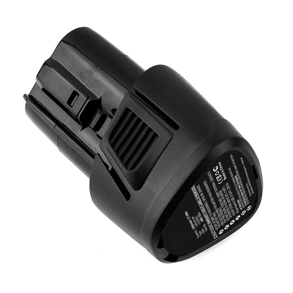 Batteries N Accessories BNA-WB-L12770 Power Tool Battery - Li-ion, 10.8V, 2500mAh, Ultra High Capacity - Replacement for LUX-TOOLS ABS 12Li Battery