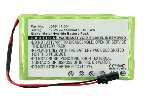 Batteries N Accessories BNA-WB-H8049 Barcode Scanner Battery - Ni-MH, 7.2V, 1500mAh, Ultra High Capacity Battery - Replacement for Intermec 066111-001 Battery