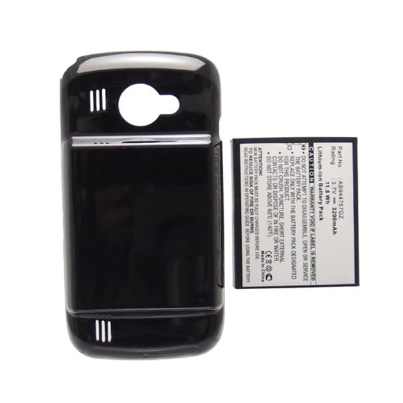 Batteries N Accessories BNA-WB-L13108 Cell Phone Battery - Li-ion, 3.7V, 3200mAh, Ultra High Capacity - Replacement for Samsung AB944757GZ Battery