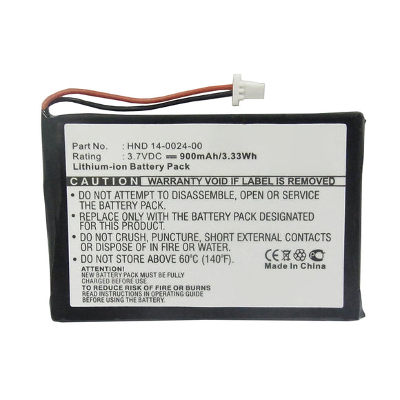 Batteries N Accessories BNA-WB-L12742 PDA Battery - Li-ion, 3.7V, 900mAh, Ultra High Capacity - Replacement for Palm HND 14-0024-00 Battery