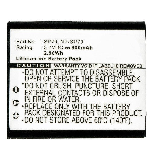 Batteries N Accessories BNA-WB-L8077 Wireless Headset Battery - Li-ion, 3.7V, 800mAh, Ultra High Capacity Battery - Replacement for Sony 4-261-368-01, NP-SP70, SP70, SP70A, SP70B Battery