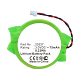 Batteries N Accessories BNA-WB-L6922 CMOS/BIOS Battery - Li-Ion, 3V, 75 mAh, Ultra High Capacity Battery - Replacement for Lenovo 20327 Battery