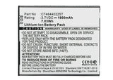 Batteries N Accessories BNA-WB-L3765 Cell Phone Battery - Li-ion, 3.7, 1900mAh, Ultra High Capacity Battery - Replacement for Blu C746440225T Battery