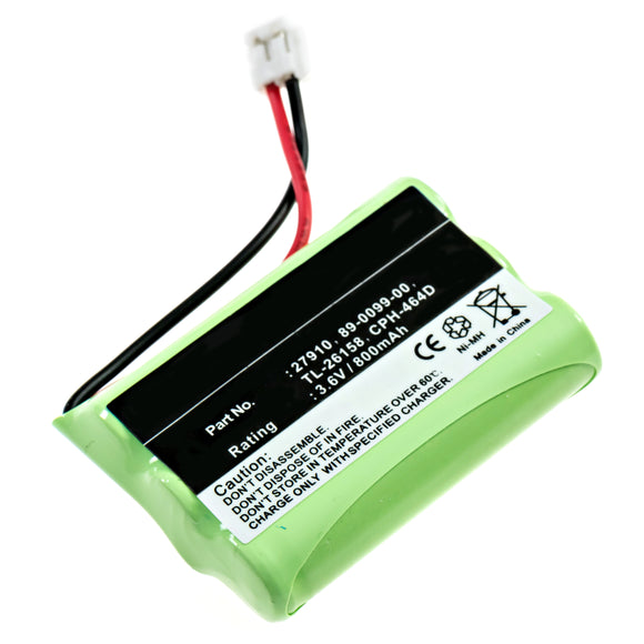 Batteries N Accessories BNA-WB-H9233 Cordless Phone Battery - Ni-MH, 3.6V, 700mAh, Ultra High Capacity - Replacement for AEG 60AAAH3BMJ Battery