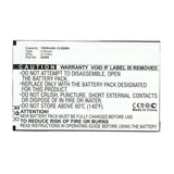 Batteries N Accessories BNA-WB-P11594 Cell Phone Battery - Li-Pol, 3.7V, 1850mAh, Ultra High Capacity - Replacement for Green Orange Q200 Battery