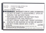 Batteries N Accessories BNA-WB-L3795 Cell Phone Battery - Li-ion, 3.7, 1300mAh, Ultra High Capacity Battery - Replacement for HTC 35H00180-02M, BTR6410B Battery