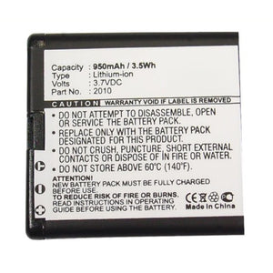 Batteries N Accessories BNA-WB-L15504 Cell Phone Battery - Li-ion, 3.7V, 800mAh, Ultra High Capacity - Replacement for Auro 2010 Battery