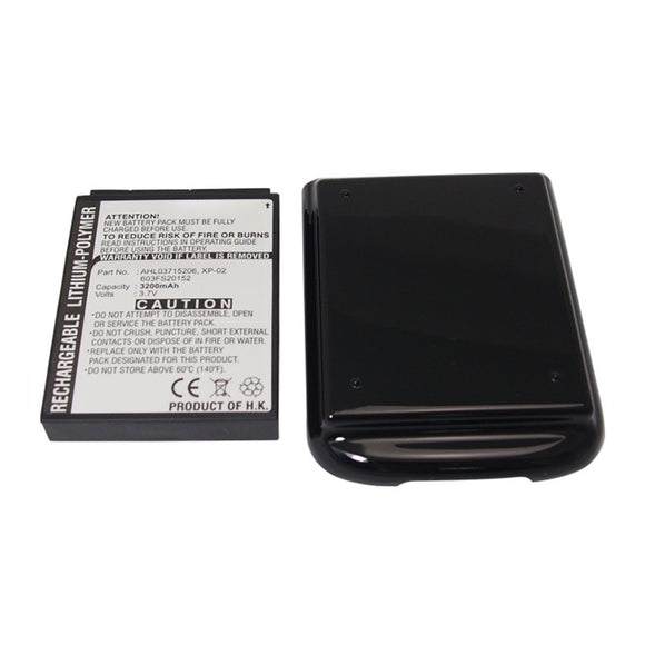 Batteries N Accessories BNA-WB-P14266 PDA Battery - Li-Pol, 3.7V, 2700mAh, Ultra High Capacity - Replacement for O2 XP-02 Battery