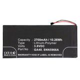 Batteries N Accessories BNA-WB-P9524 Cell Phone Battery - Li-Pol, 3.8V, 2700mAh, Ultra High Capacity - Replacement for Motorola GA40 Battery