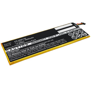 Batteries N Accessories BNA-WB-P5168 Tablets Battery - Li-Pol, 3.7V, 4000 mAh, Ultra High Capacity Battery - Replacement for Insignia PR-3956155 Battery
