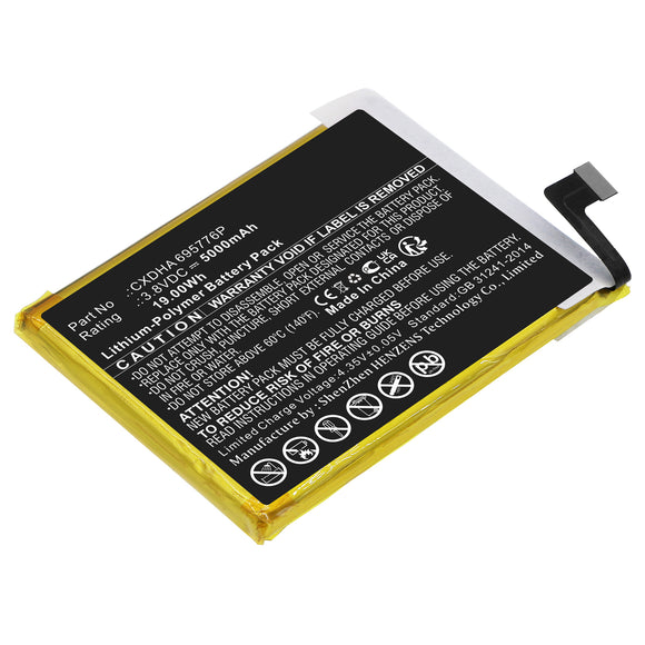 Batteries N Accessories BNA-WB-P17941 GPS Battery - Li-Pol, 3.8V, 5000mAh, Ultra High Capacity - Replacement for SkyGolf CXDHA 695776P Battery