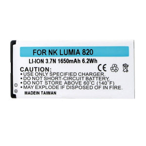 Batteries N Accessories BNA-WB-BLI-1323-1.6 Cell Phone Battery - Li-Ion, 3.7V, 1650 mAh, Ultra High Capacity Battery - Replacement for Nokia BP-5T Battery