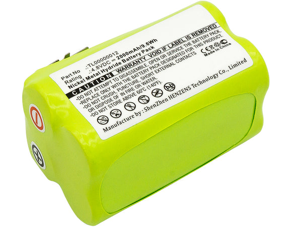 Batteries N Accessories BNA-WB-H6339 Power Tools Battery - Ni-MH, 4.8V, 2000 mAh, Ultra High Capacity Battery - Replacement for Makita TL00000012 Battery