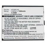 Batteries N Accessories BNA-WB-L10160 Cell Phone Battery - Li-ion, 3.8V, 1500mAh, Ultra High Capacity - Replacement for intex BR22024BR Battery