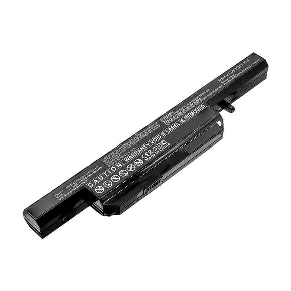 Batteries N Accessories BNA-WB-L10597 Laptop Battery - Li-ion, 11.1V, 4400mAh, Ultra High Capacity - Replacement for Clevo W540BAT-6 Battery