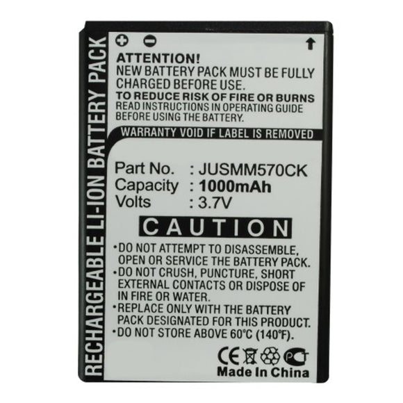 Batteries N Accessories BNA-WB-L3610 Cell Phone Battery - Li-Ion, 3.7V, 1000 mAh, Ultra High Capacity Battery - Replacement for Samsung EB404465VA Battery