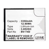 Batteries N Accessories BNA-WB-L14631 Cell Phone Battery - Li-ion, 3.85V, 3350mAh, Ultra High Capacity - Replacement for Nokia BV-T4D Battery