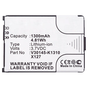 Batteries N Accessories BNA-WB-L13214 Cell Phone Battery - Li-ion, 3.7V, 1300mAh, Ultra High Capacity - Replacement for Siemens V30145-K1310-X127 Battery