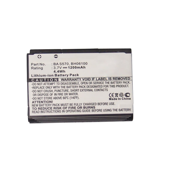Batteries N Accessories BNA-WB-L11881 Cell Phone Battery - Li-ion, 3.7V, 1200mAh, Ultra High Capacity - Replacement for Google BA S570 Battery