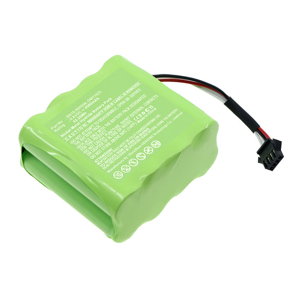 Batteries N Accessories BNA-WB-H17119 Medical Battery - Ni-MH, 9.6V, 4500mAh, Ultra High Capacity - Replacement for Zyno Medical BS10-000558 Battery