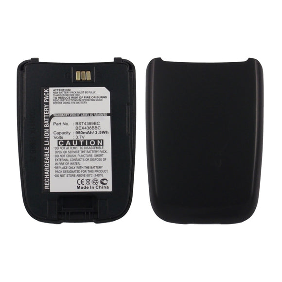 Batteries N Accessories BNA-WB-L16871 Cell Phone Battery - Li-ion, 3.7V, 950mAh, Ultra High Capacity - Replacement for Samsung BEX438BBC Battery