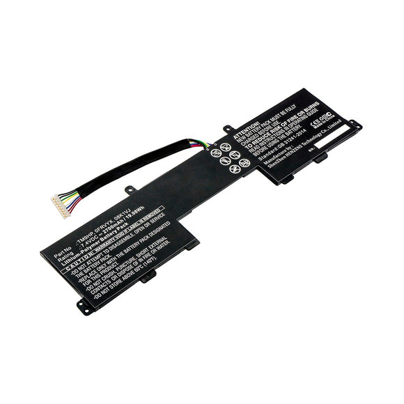 Batteries N Accessories BNA-WB-P10700 Laptop Battery - Li-Pol, 7.4V, 2700mAh, Ultra High Capacity - Replacement for Dell TM9HP Battery