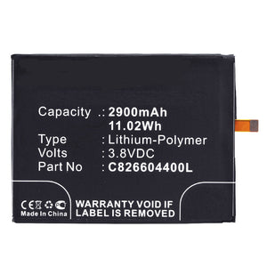 Batteries N Accessories BNA-WB-P3158 Cell Phone Battery - Li-Pol, 3.8V, 2900 mAh, Ultra High Capacity Battery - Replacement for Blu BP-401B Battery