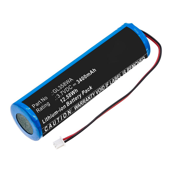 Batteries N Accessories BNA-WB-L11006 Quadcopter Drone Battery - Li-ion, 3.7V, 3400mAh, Ultra High Capacity - Replacement for DJI GL358WA Battery