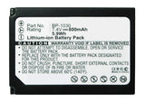 Batteries N Accessories BNA-WB-BP1030 Digital Camera Battery - li-ion, 7.4V, 1200 mAh, Ultra High Capacity Battery - Replacement for Samsung BP-1030 Battery