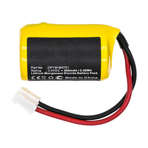 Batteries N Accessories BNA-WB-L15212 PLC Battery - Li-MnO2, 3V, 800mAh, Ultra High Capacity - Replacement for Omron CP1W-BAT01 Battery