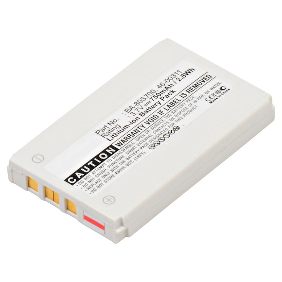 Batteries N Accessories BNA-WB-BCS-MS5500 Barcode Scanner Battery - Li-Ion, 3.7V, 750 mAh, Ultra High Capacity Battery - Replacement for Metrologic BA-80S700, Metrologic - SP5500 Battery