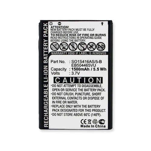 Batteries N Accessories BNA-WB-BLI 1043-1.5 Cell Phone Battery - Li-Ion, 3.7V, 1500 mAh, Ultra High Capacity Battery - Replacement for Samsung SPH-M910 Battery