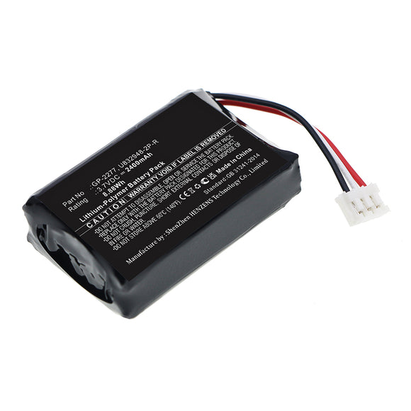 Batteries N Accessories BNA-WB-P17281 Equipment Battery - Li-Pol, 3.7V, 2400mAh, Ultra High Capacity - Replacement for EXFO GP-2277 Battery