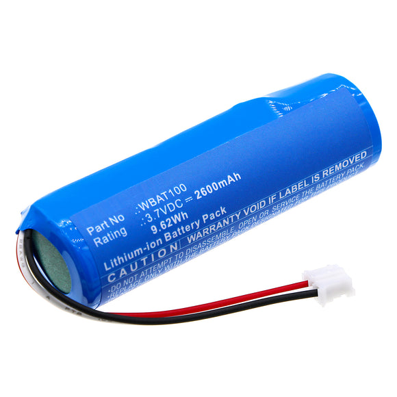 Batteries N Accessories BNA-WB-L18729 Alarm System Battery - Li-ion, 3.7V, 2600mAh, Ultra High Capacity - Replacement for Videofied WBAT100 Battery