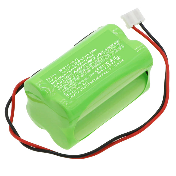 Batteries N Accessories BNA-WB-H17638 Emergency Lighting Battery - Ni-MH, 4.8V, 2000mAh, Ultra High Capacity - Replacement for ABM NIMHHT4820Q Battery