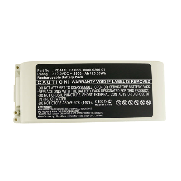 Batteries N Accessories BNA-WB-S14259 Medical Battery - Sealed Lead Acid, 10V, 2500mAh, Ultra High Capacity - Replacement for ZOLL 110087 Battery