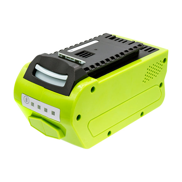 Batteries N Accessories BNA-WB-L16247 Power Tool Battery - Li-ion, 40V, 5000mAh, Ultra High Capacity - Replacement for GreenWorks 24252 Battery