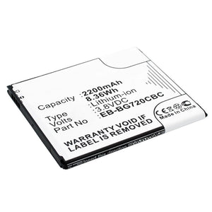 Batteries N Accessories BNA-WB-L9533 Cell Phone Battery - Li-ion, 3.8V, 2200mAh, Ultra High Capacity - Replacement for Samsung EB-BG720CBC Battery