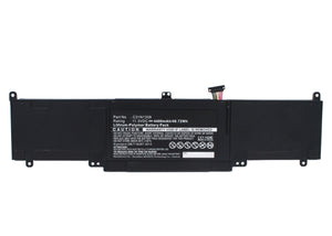 Batteries N Accessories BNA-WB-P4521 Laptops Battery - Li-Pol, 11.3V, 4400 mAh, Ultra High Capacity Battery - Replacement for Asus C31N1339 Battery