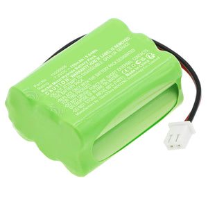 Batteries N Accessories BNA-WB-H17913 Emergency Lighting Battery - Ni-MH, 7.2V, 700mAh, Ultra High Capacity - Replacement for ESYLUX 10030956 Battery