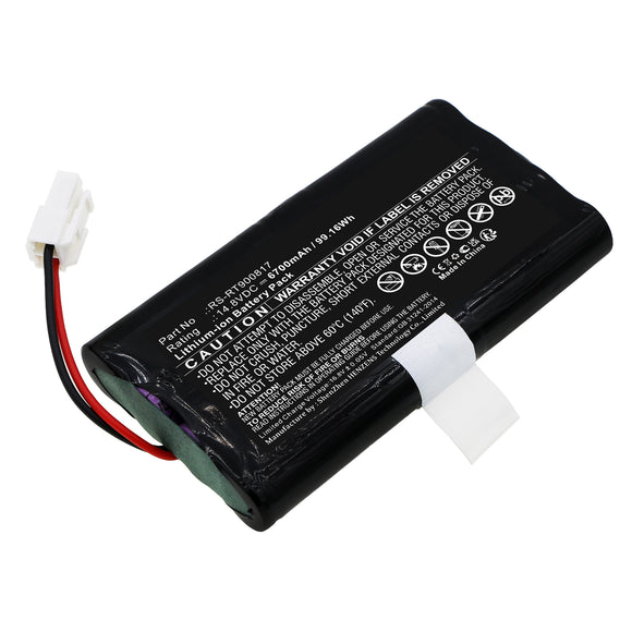 Batteries N Accessories BNA-WB-L18227 Vacuum Cleaner Battery - Li-ion, 14.8V, 6700mAh, Ultra High Capacity - Replacement for Rowenta RS-RT900817 Battery