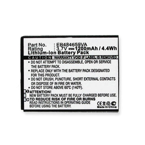 Batteries N Accessories BNA-WB-BLI-1246-1.2 Cell Phone Battery - Li-Ion, 3.7V, 1200 mAh, Ultra High Capacity Battery - Replacement for Samsung SGH-T759 Battery