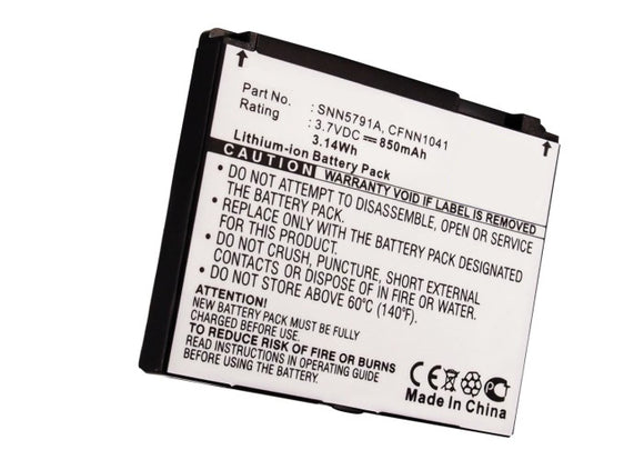 Batteries N Accessories BNA-WB-L3903 Cell Phone Battery - Li-ion, 3.7, 850mAh, Ultra High Capacity Battery - Replacement for Motorola 77856, BC60, CFNN1041, SNN5768 Battery