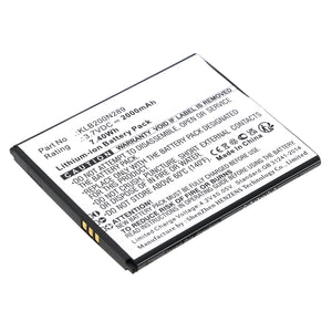 Batteries N Accessories BNA-WB-L18910 Cell Phone Battery - Li-ion, 3.7V, 2000mAh, Ultra High Capacity - Replacement for Brondi KLB200N289 Battery