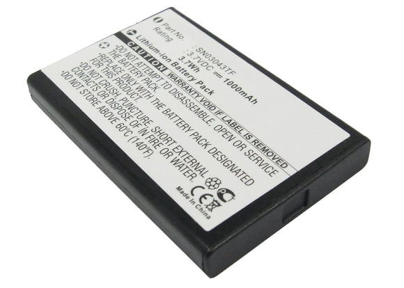 Batteries N Accessories BNA-WB-L7334 Remote Control Battery - Li-Ion, 3.7V, 1000 mAh, Ultra High Capacity Battery - Replacement for Acoustic Research HK-NP60-850 Battery