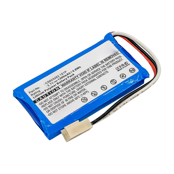 Batteries N Accessories BNA-WB-L12388 Cordless Phone Battery - Li-ion, 3.7V, 1300mAh, Ultra High Capacity - Replacement for Jablocom CS603262 1S1P Battery
