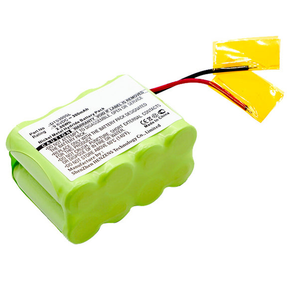 Batteries N Accessories BNA-WB-H1156 Dog Collar Battery Ni-MH, 9.6V, 300mAh, Ultra High Capacity - Replacement for DT Systems DT 300 Battery