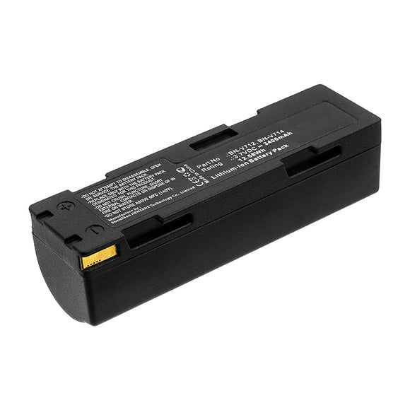 Batteries N Accessories BNA-WB-L12410 Digital Camera Battery - Li-ion, 3.7V, 3400mAh, Ultra High Capacity - Replacement for JVC BN-V712 Battery
