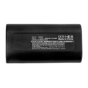 Batteries N Accessories BNA-WB-L13417 Flashlight Battery - Li-ion, 7.4V, 3000mAh, Ultra High Capacity - Replacement for SeaLife SL9831 Battery