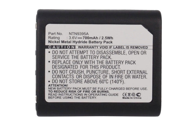 Batteries N Accessories BNA-WB-H1037 2-Way Radio Battery - Ni-MH, 3.6V, 700 mAh, Ultra High Capacity Battery - Replacement for Motorola 56318 Battery